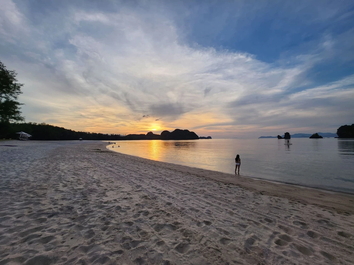 An evening on a Langkawi beach.